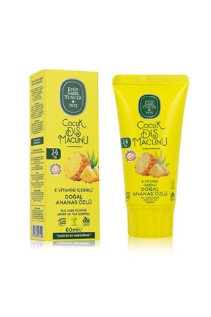 Eyüp Sabri Tuncer Çocuk Diş Macunu 60 ml Ananas