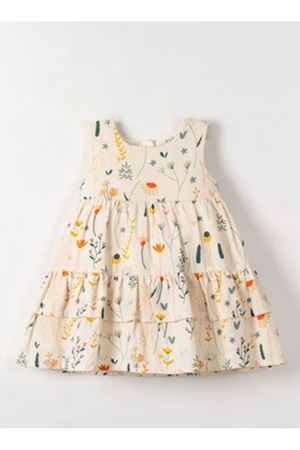 NK Sunflower Elbise 71603 Krem