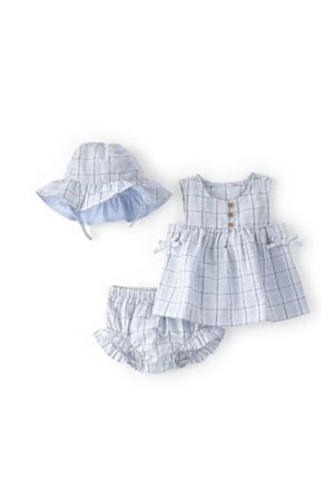 Carters Kız Bebek Alt Üst Set 1U618010 Mavi