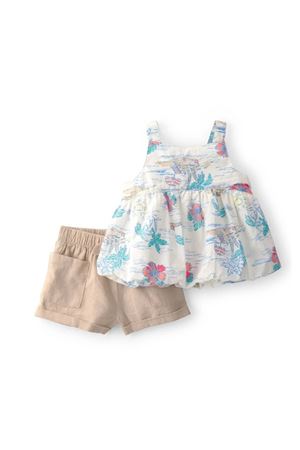 Carters Kız Bebek Alt Üst Set 1U637410 Renkli