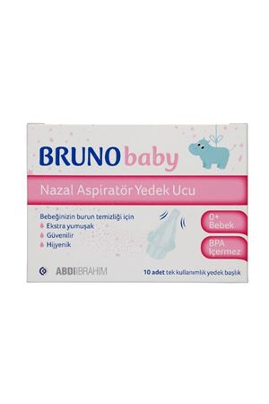 Bruno Baby Nazal Aspiratör Yedek Uç 10'lu