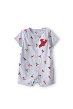 Carters Erkek Bebek Kısa Tulum 1V070610 Mavi