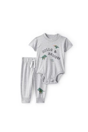 Carters Erkek Bebek Body Pantolon Set 1U270510 Gri