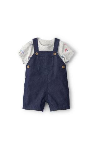 Carters Erkek Bebek Salopet Set 1U564010 Mavi