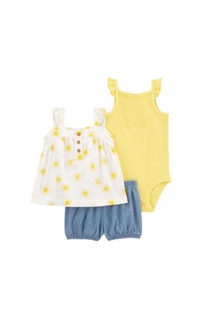 Carters Kız Bebek Alt Üst Set 1S528810 Renkli