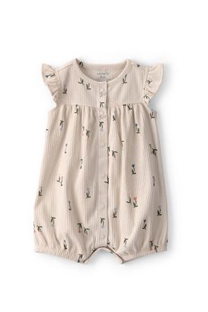 Carters Kız Bebek Kısa Tulum 1U268210 Renkli
