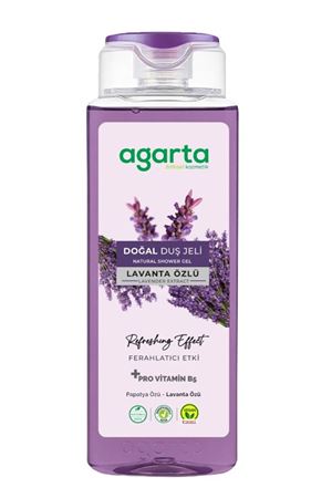 Agarta Doğal Duş Jeli 400 ml Lavanta