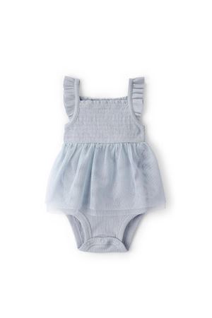 Carters Kız Bebek Kısa Tulum 1U542810 Mavi
