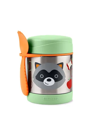 Skip Hop Zoo Paslanmaz Çelik Termos 325 ml Rakun