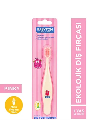 Babyton Bio Diş Fırçası Pinky Pink