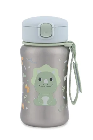 Skip Hop Besties Squad Paslanmaz Çelik Pipetli Suluk Dinazor