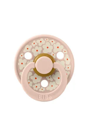 Bibs Studio Colour Jasmine Field Kauçuk Emzik 6-12 Ay Blush