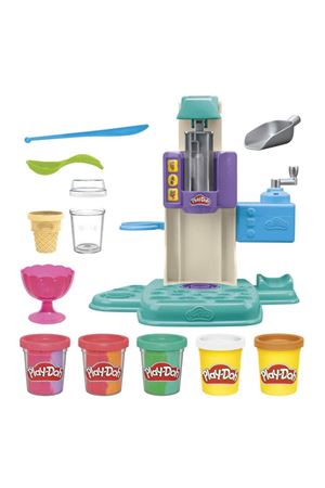 Play Doh Gökkuşağı Dondurma Fabrikası Oyun Seti 4754
