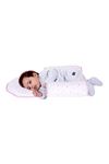 Sevi Bebe Kafa Şekillendirici Yastık Yan Yatış Yastığı ART-33 Pembe Yıldız