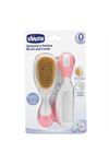 Chicco Fırça ve Tarak Seti 0 Ay+ Pembe