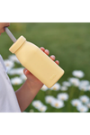 OiOi Şişe + Pipet 200 ml Mellow Yellow / Powder Grey