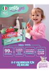 Smileyes Baby Diş Macunu 0-3 Yaş 30 ml Raspberry