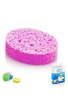 BabyJem Bebek Banyo Süngeri Selülozik 020 Pembe