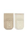 Bistyle Çemberli Basic Penye Kaymaz Soket Çorap 2li 10146 Bej