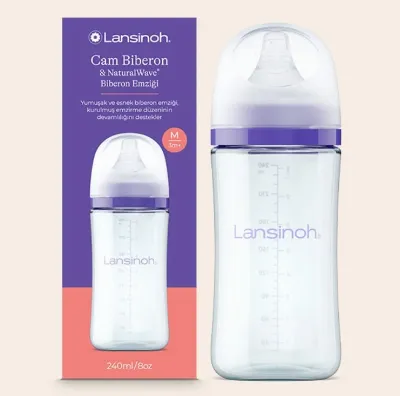 Lansinoh Cam Biberon 240 ml