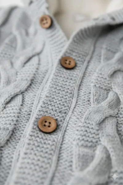 Andywawa AC24336 Knitwear Triko Bebe Kozmonot Grey Melange