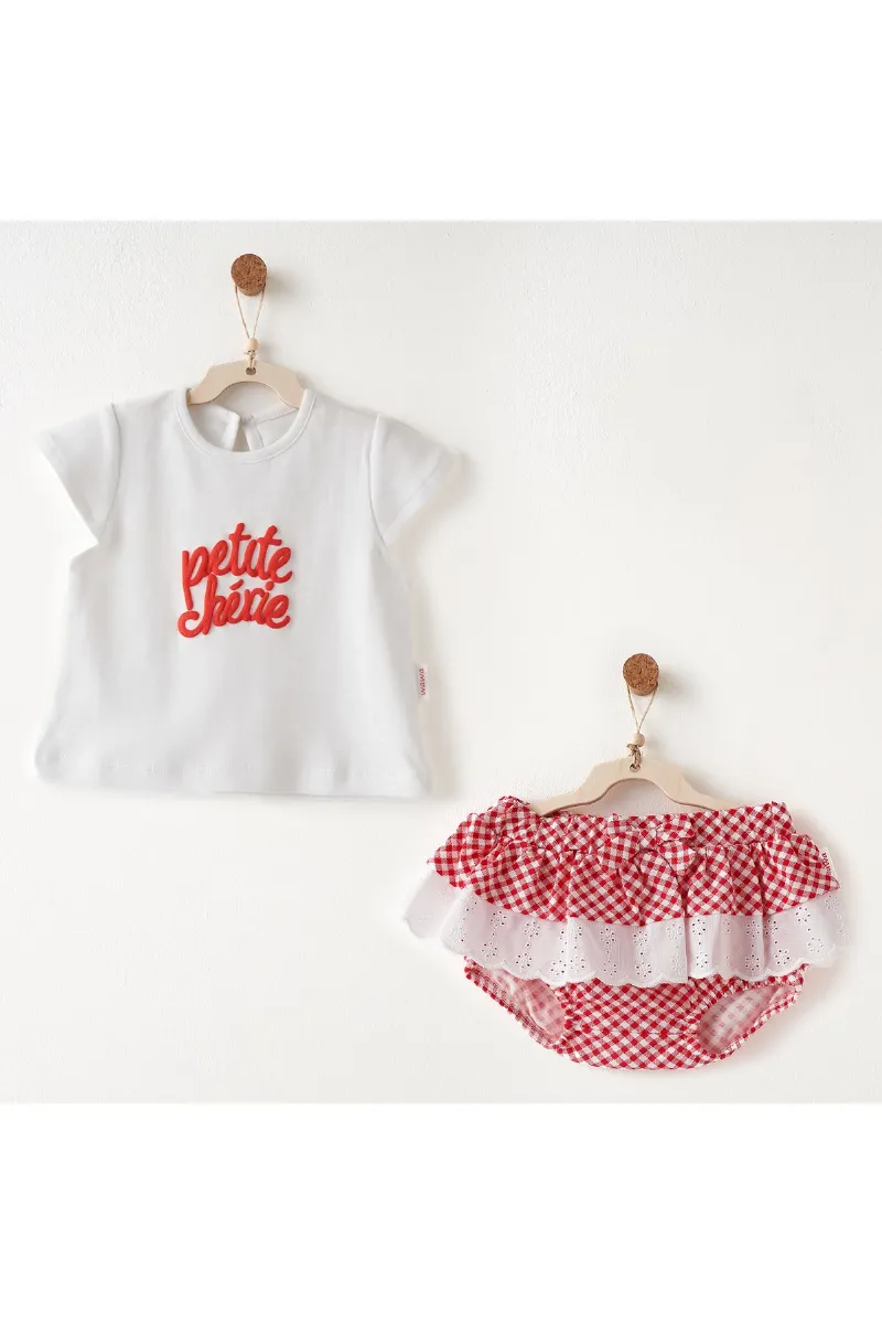 Andywawa AC26682 Cherry Chatty 2li Takım Red