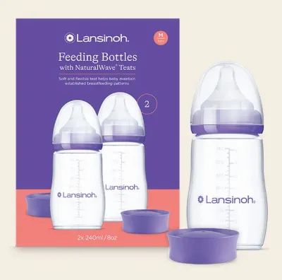 Lansinoh 240 Ml x 2 PP Biberon Seti