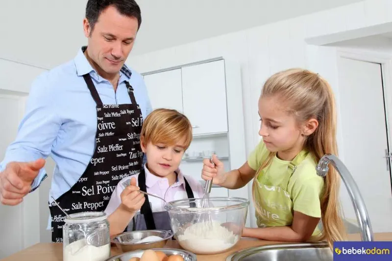 Çocukla Birlikte Yemek Hazırlamak