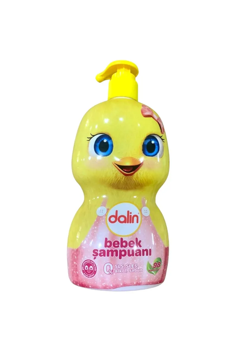 Dalin Kız Civciv Şişe Pompalı Bebek Şampuanı 500 ml
