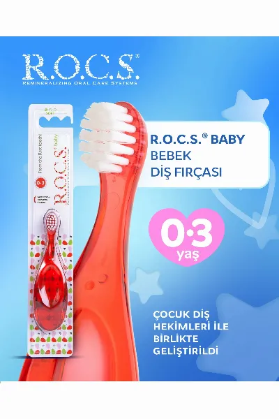 R.O.C.S. Baby Ekstra Soft Diş Fırçası 0-3 Yaş