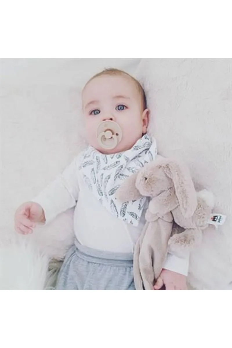Bibs Colour Kauçuk Emzik 0-6 Ay Ivory
