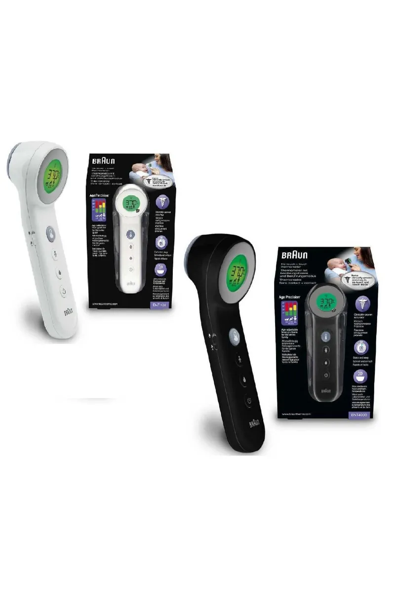 Braun BNT400 Temassız Alından Ateş Ölçer Siyah