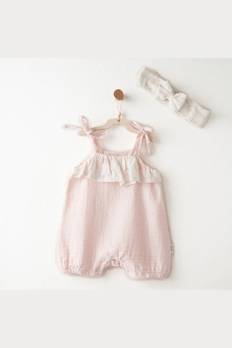 Andywawa AC26618 Lovely Day Tulum Takım Pink