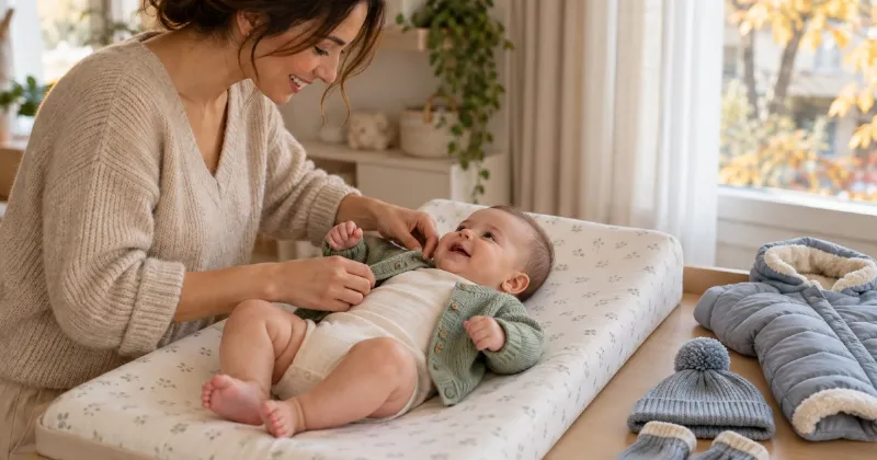 Kışın Bebek Nasıl Giydirilir? Kat Kat Giydirme Kuralı ve İpuçları
