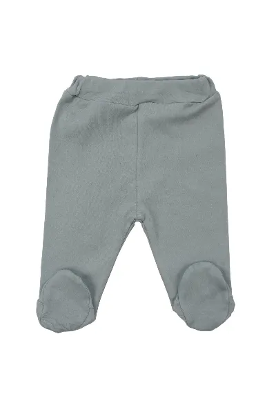Unisex Mavi Tulumlu Battaniyeli 7 Parça Hastane Çıkış Seti