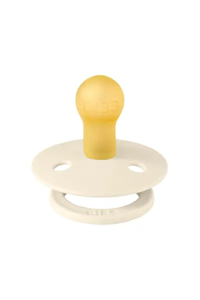 Bibs Studio Colour Block Kauçuk Emzik 0-6 Ay Ivory / Vanilla