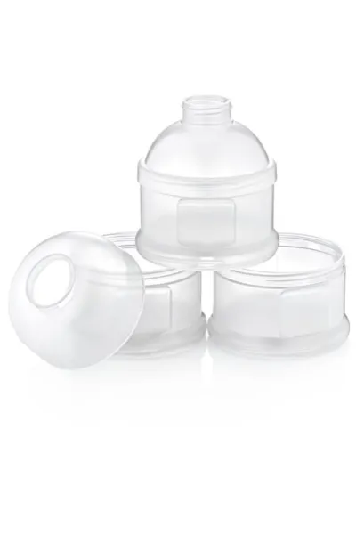BabyJem Katlı Toz Mama Kabı 545 Beyaz