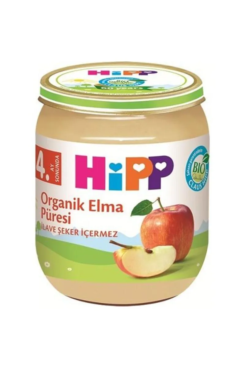 Hipp Organik Elma Püresi 125 Gr