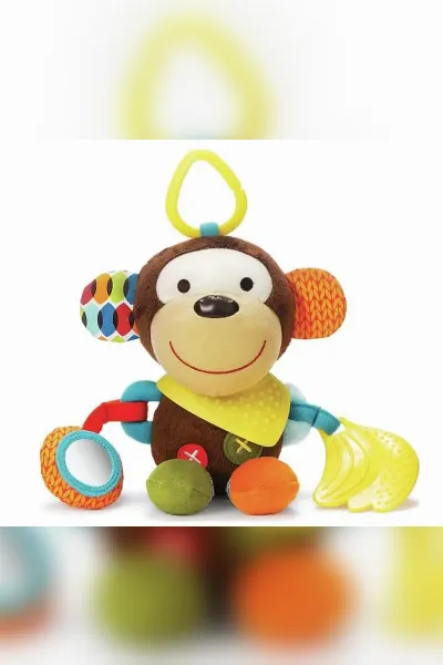 Skip Hop Bandana Buddies Peluş Aktivite Oyuncağı Maymun
