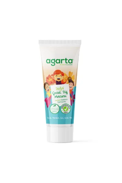 Agarta Doğal Çocuk Diş Macunu 75 ml