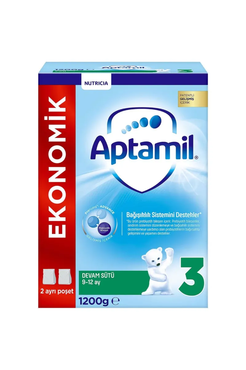 Aptamil Devam Sütü Maması No3 9-12 Ay 1200 Gr