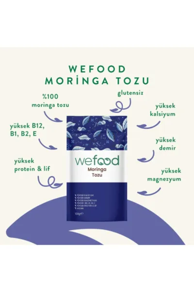 Wefood Moringa Tozu 100 Gr