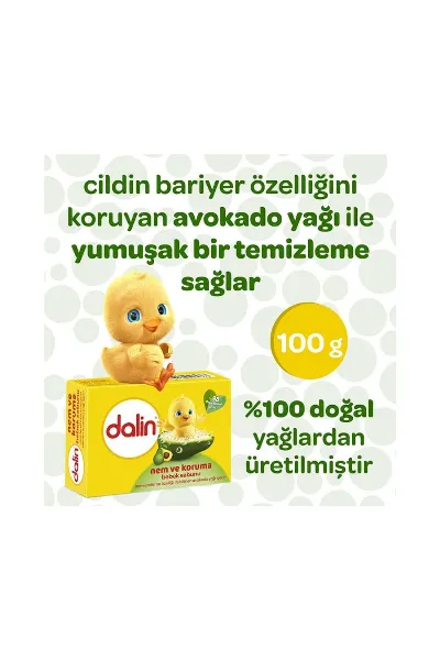 Dalin Nem ve Koruma Bebek Sabunu 100g
