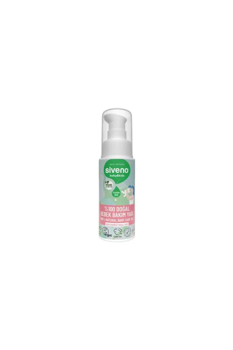 Siveno %100 Doğal Bebek Yağı 50 ml