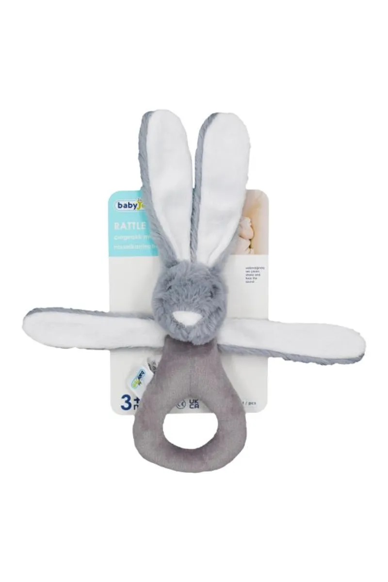 BabyJem Tutmalı Peluş Mini Tavşan 842 Gri
