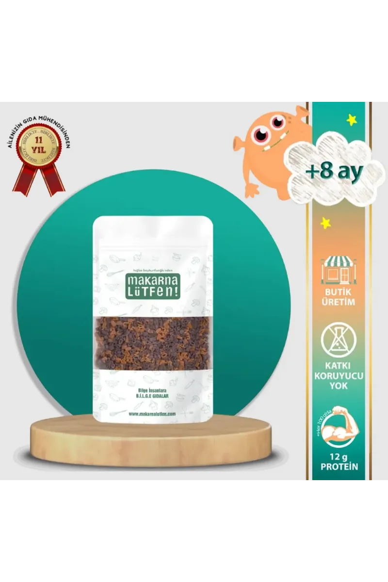 Makarna Lütfen Karışık Sebzeli Harf Rakam Şehriye 250gr