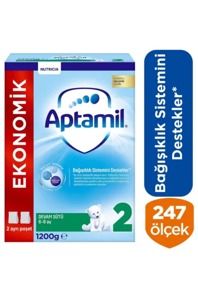 Aptamil Devam Sütü Maması No2 6-9 Ay 1200 Gr