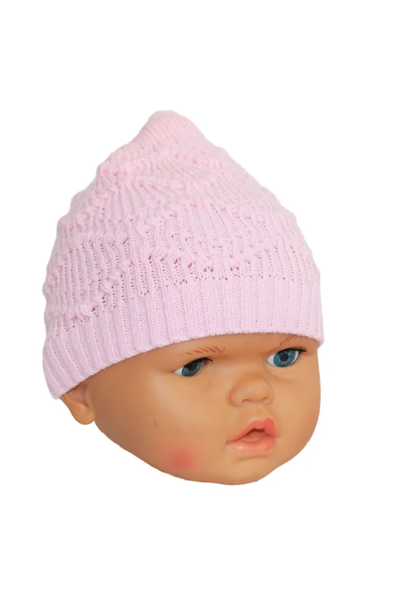 Triko Bebek Bere - Pembe