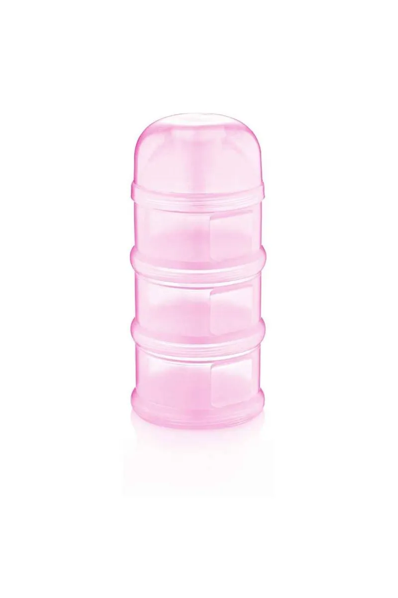 BabyJem Katlı Toz Mama Kabı 545 Pembe