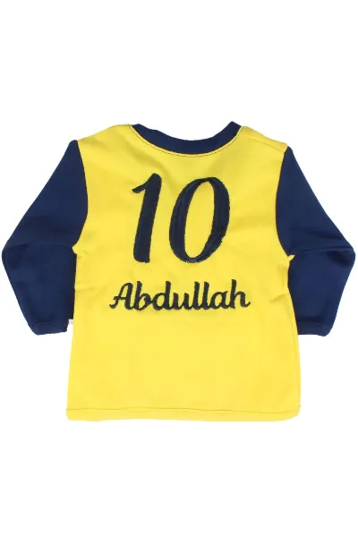 Unisex Taraftar FB Fenerbahçe İsme Özel 5 Parça Takım 0-3 Ay